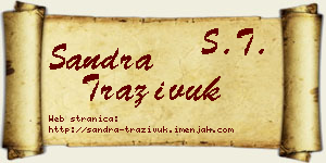 Sandra Traživuk vizit kartica